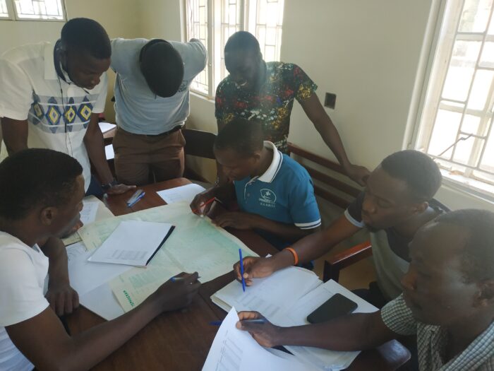 Students having hands on during practical session